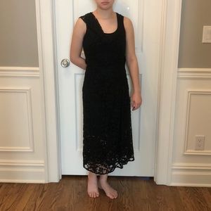 NWT Women’s size 2 Thakoon blk lace wrapped dress